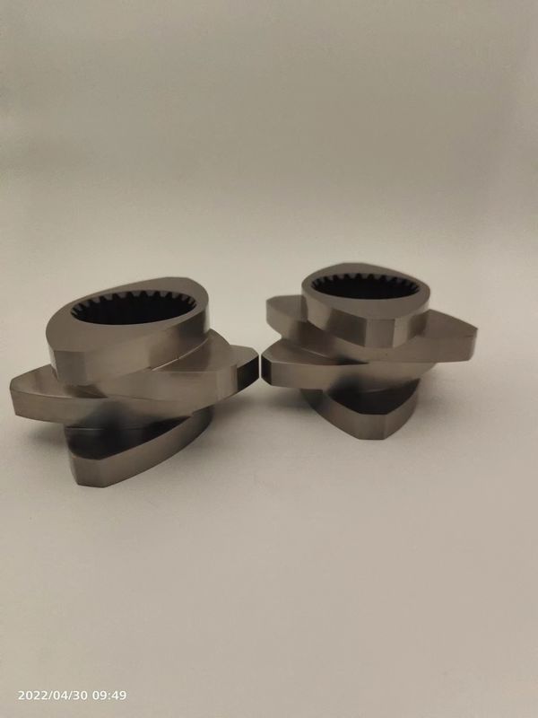 مقاومة للتآكل عناصر محرك طحن مزدوجة المسمار 12mm 600rpm شبكة الكتلة مقاومة للارتداء