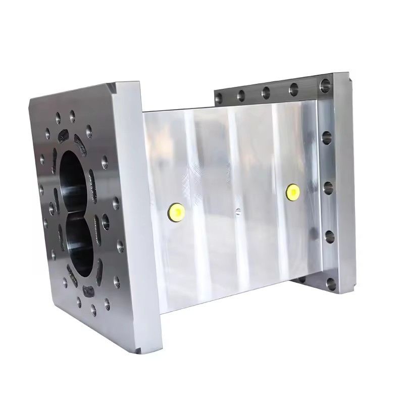 الموازية مزدوجة المسمار البلاستيكية المنسحجة عالية مقاومة للارتداء ومقاومة للتآكل عناصر المسمار والبرميل مخصصة