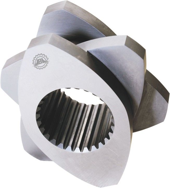 منطقة الانصهار أجزاء محطم المسامير المزدوجة 30° 45° 60° 90° زاوية المسامير 71mm OD