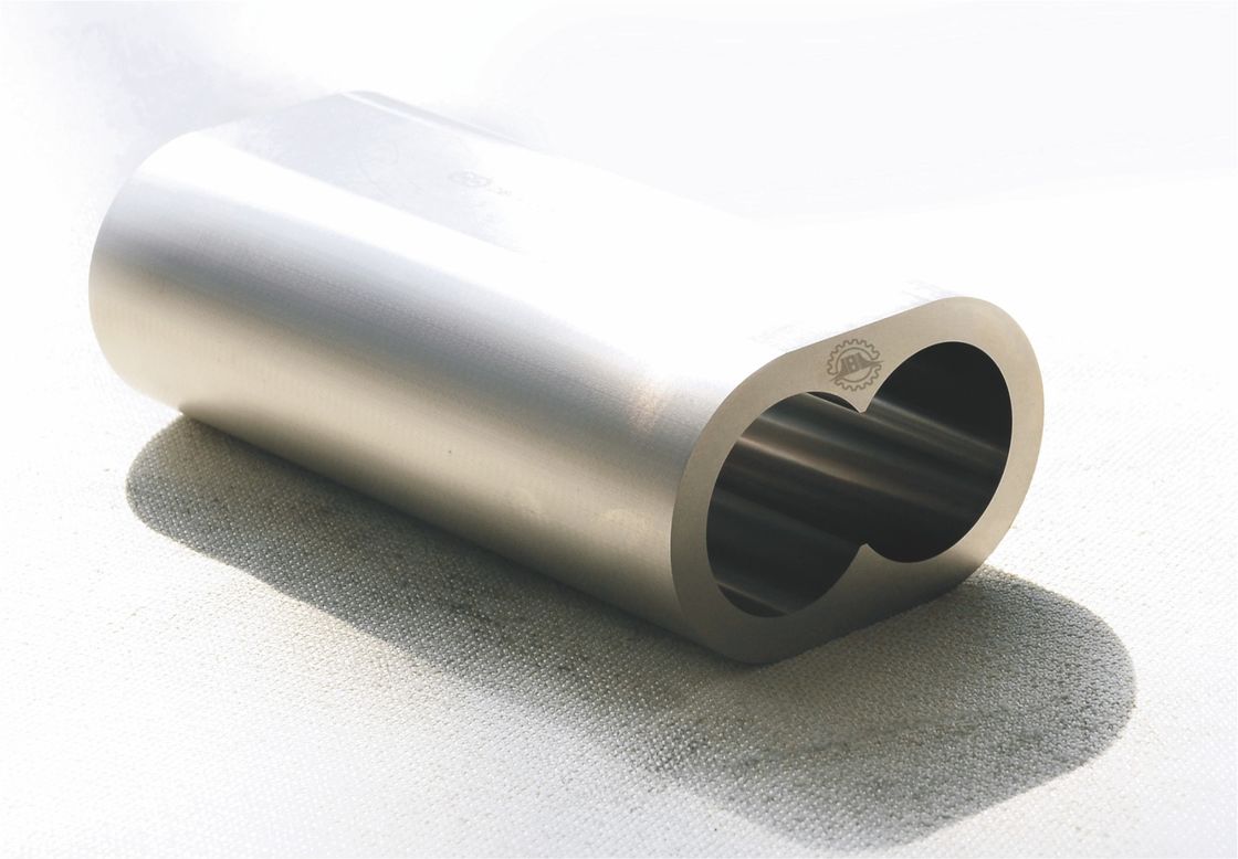 الموازية مزدوجة المسمار البلاستيكية المنسحجة عالية مقاومة للارتداء ومقاومة للتآكل عناصر المسمار والبرميل مخصصة