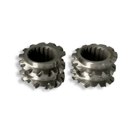 المسمار والبرميل الدائمين للأنابيب PVC ABS PE Twin Screw Extruder