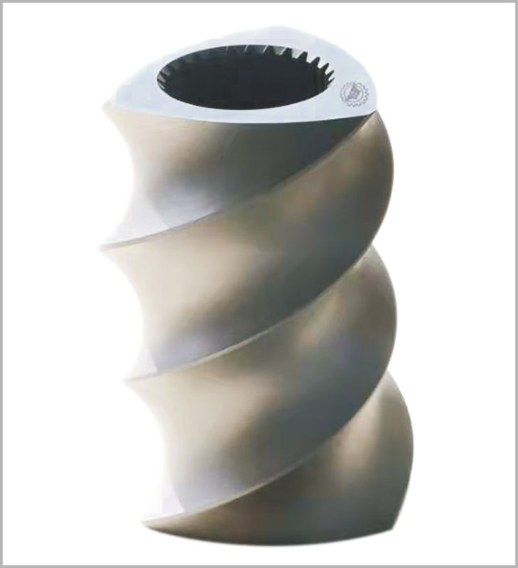 OD 50.5mm المعدن لون الجمال Extruder عناصر المسمار للآلات البلاستيكية