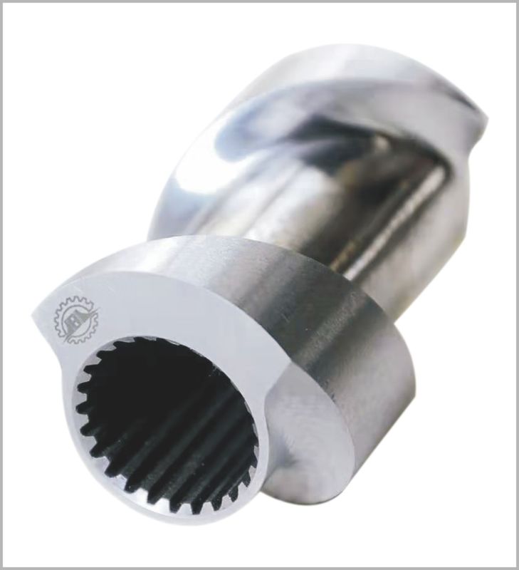 تصميم أسطواني طعام الحيوانات الأليفة مزدوج المسمار محفز لاحتياجات الإنتاج المخصصة