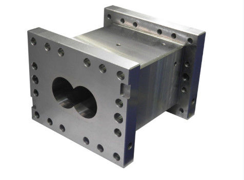 البراميل المقاومة للاستعمال في اللون المعدني لـ PP PVC PA PE Twin Screw Extruder Hot Sellin