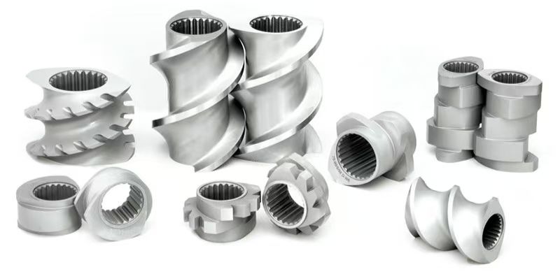 أجزاء آلة محرك طحن مزدوج التناوب قطعة محرك الصخرة الوعاء وقطعة التغذية الجانبية