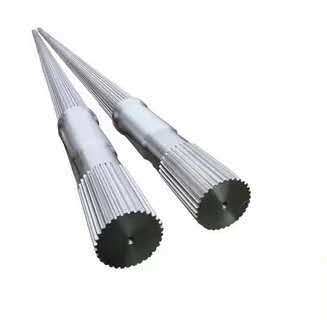 آلة البثق ذات اللولب المزدوج لعناصر اللولب الدوارة المهتزة لمادة مخصصة، آلة بثق الخشب والبلاستيك المركب (WPC)