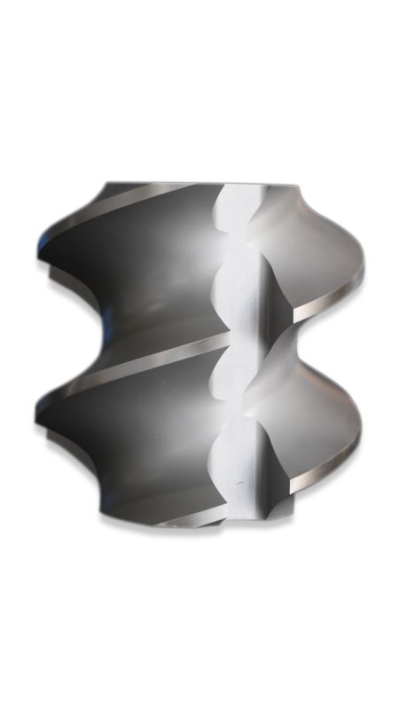 عناصر المسمار PP PE POM PVC PET للآلات البلاستيكية ذات المسمارين المزدوجة