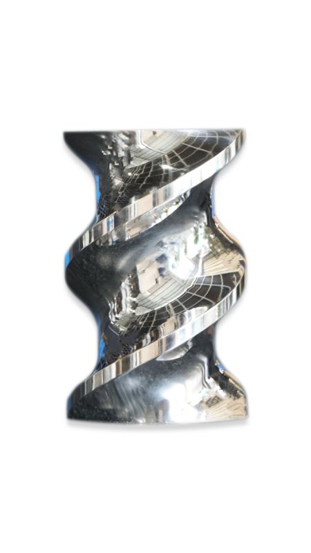 عناصر المسمار PP PE POM PVC PET للآلات البلاستيكية ذات المسمارين المزدوجة