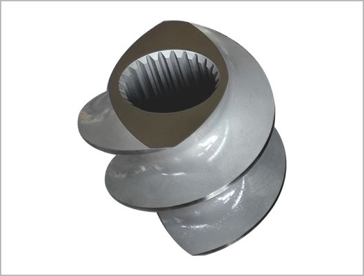 عناصر المسمار 112mm Extruder 6542 المواد للغذاء الكبير / الوجبات الخفيفة Extruder Zsk عنصر المسمار اسم المنتج:112mm Extruder عناصر المسمار 6542 المواد