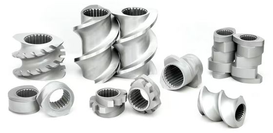 أجزاء آلة محرك طحن مزدوج التناوب قطعة محرك الصخرة الوعاء وقطعة التغذية الجانبية