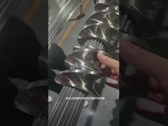 قطع غيار رمح الطارد PP PE POM PVC PET لآلات البلاستيك ذات الدوران المشترك