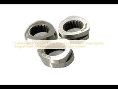 نظام قص وشفرة شفط الأنف الطبي حسب الطلب مع مثقاب كهربائي جراحي يتميز بمادة برغي من سبائك الصلب